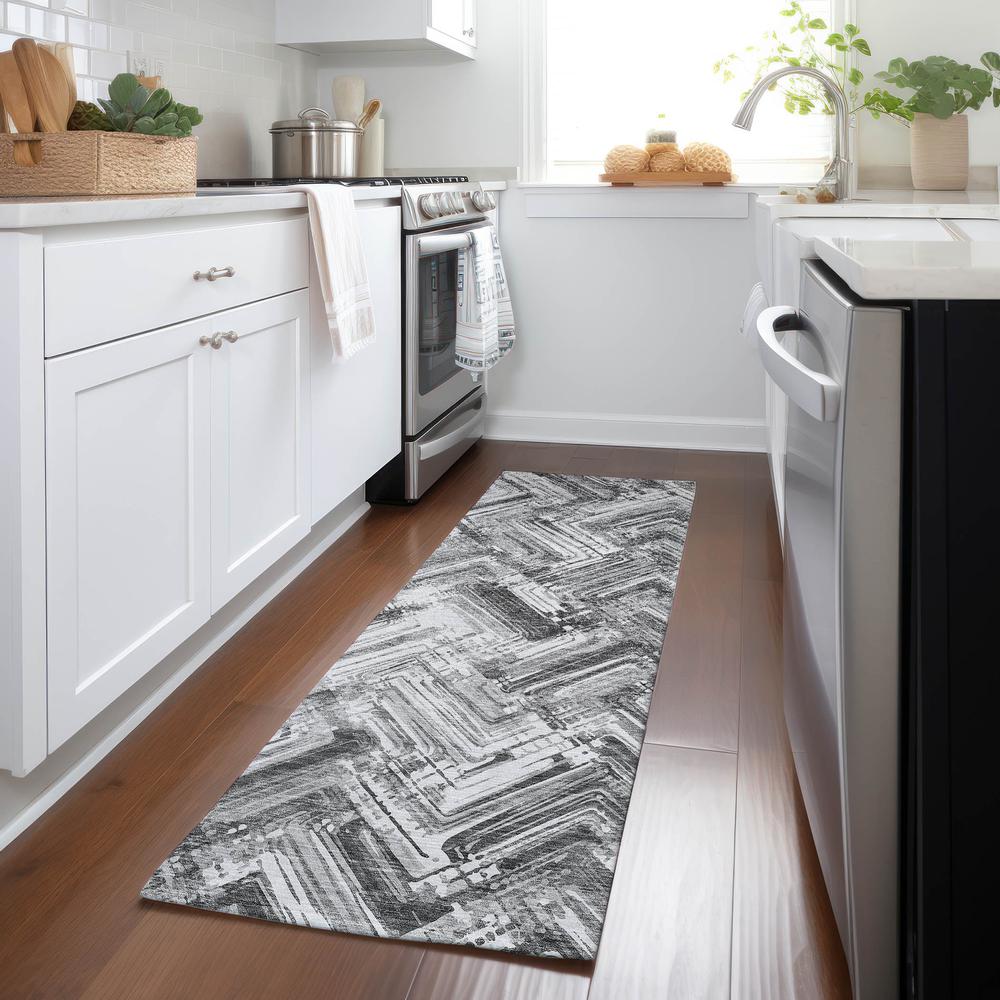 Chantille ACN630 Gray 2'3" x 7'6" Rug. Picture 6