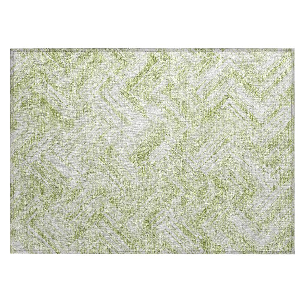 Chantille ACN630 Green 1'8" x 2'6" Rug. Picture 1