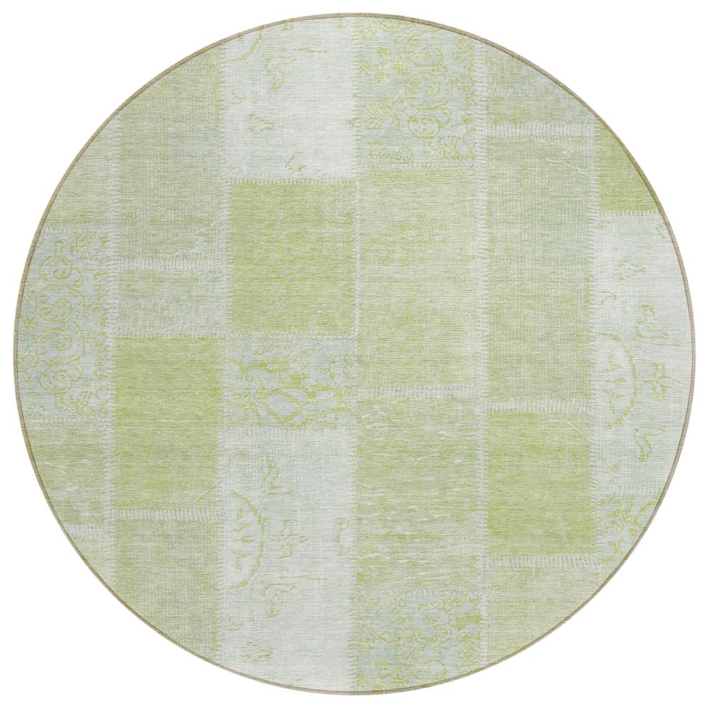 Chantille ACN631 Green 8' x 8' Rug. Picture 1