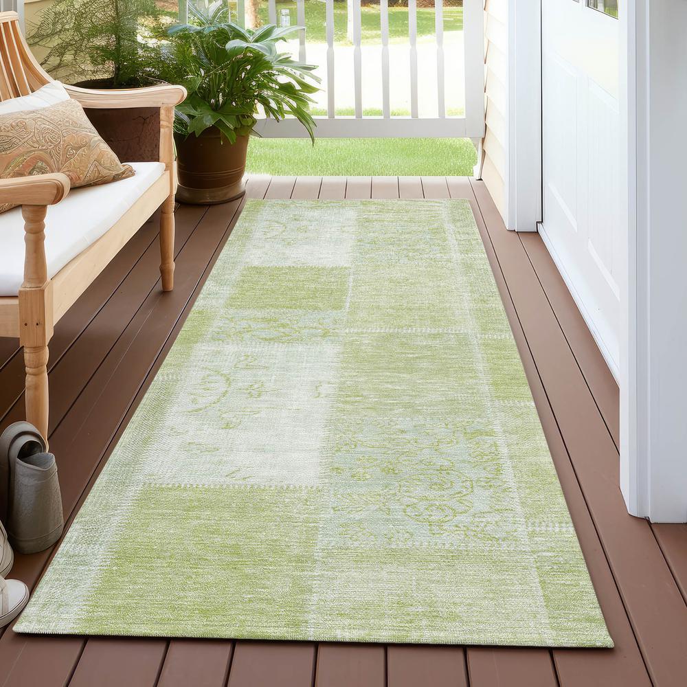 Chantille ACN631 Green 2'3" x 7'6" Rug. Picture 7