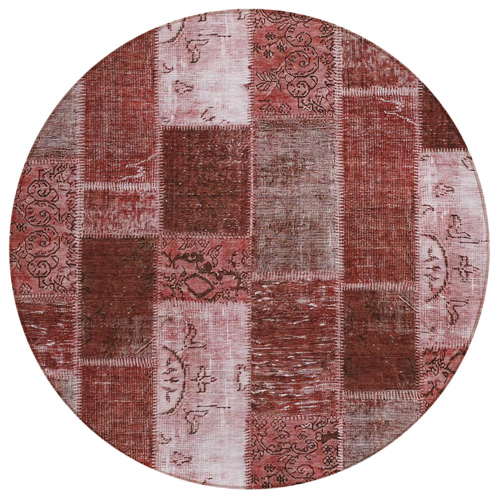 Chantille ACN631 Red 8' x 8' Rug. Picture 1