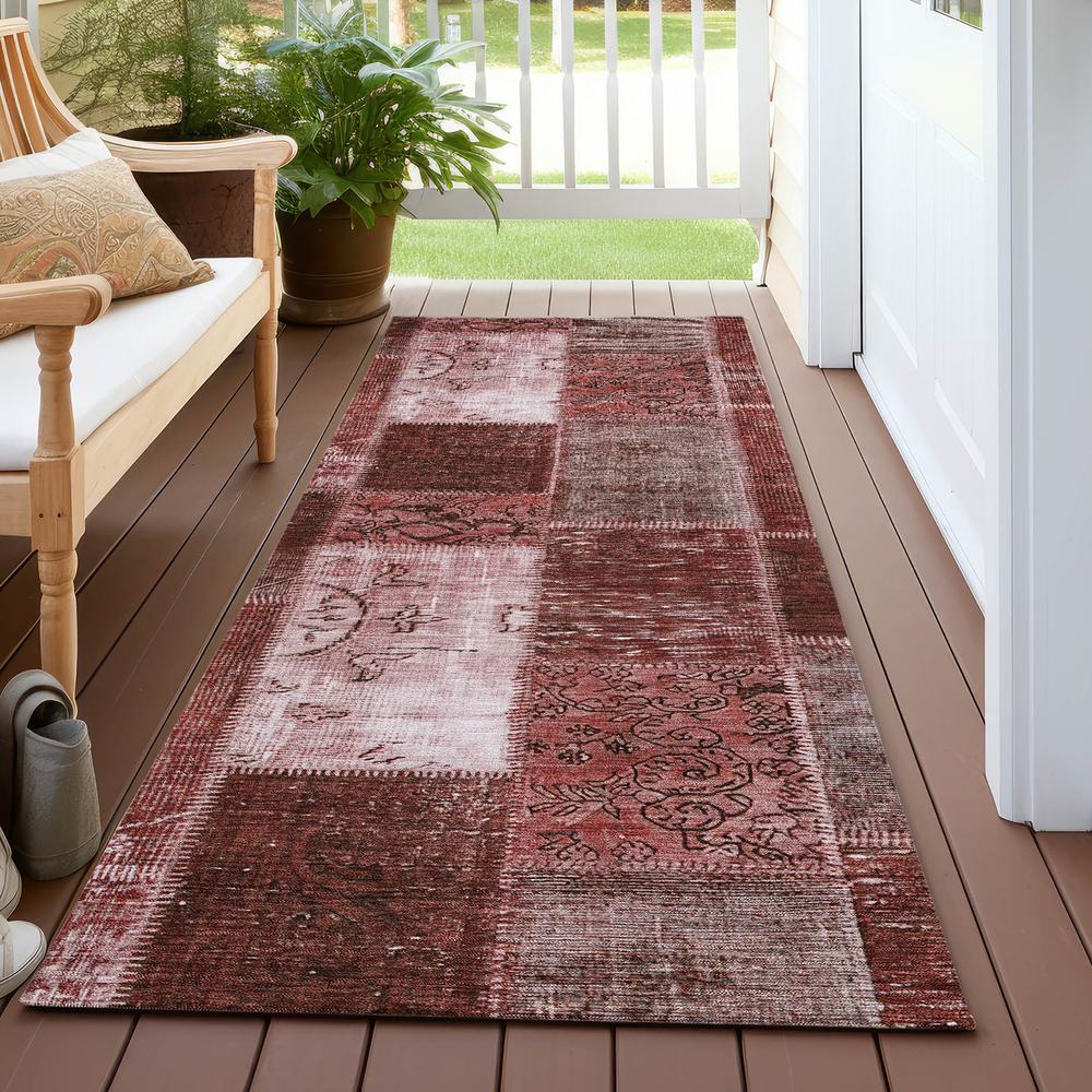 Chantille ACN631 Red 2'3" x 7'6" Rug. Picture 7