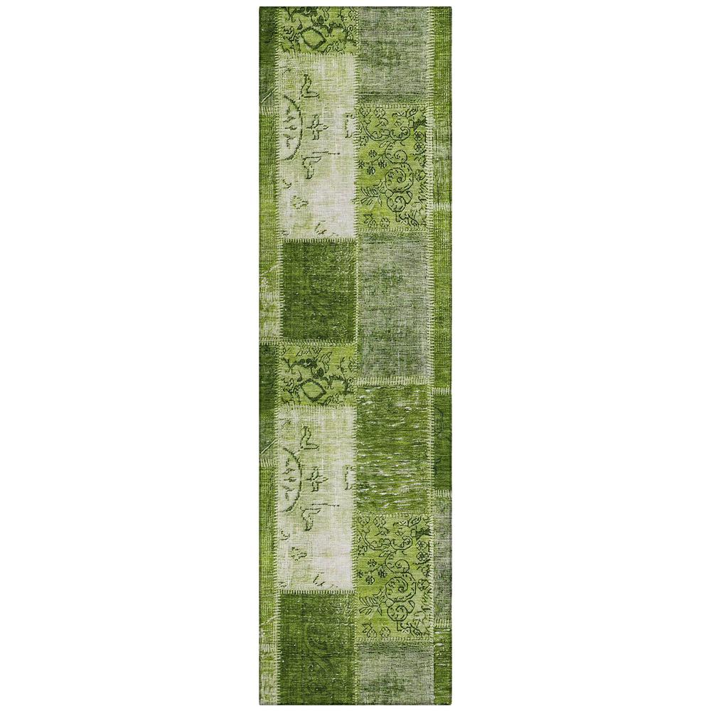 Chantille ACN631 Green 2'3" x 7'6" Rug. The main picture.