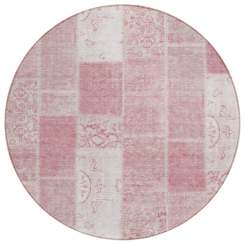 Chantille ACN631 Pink 8' x 8' Rug. Picture 1