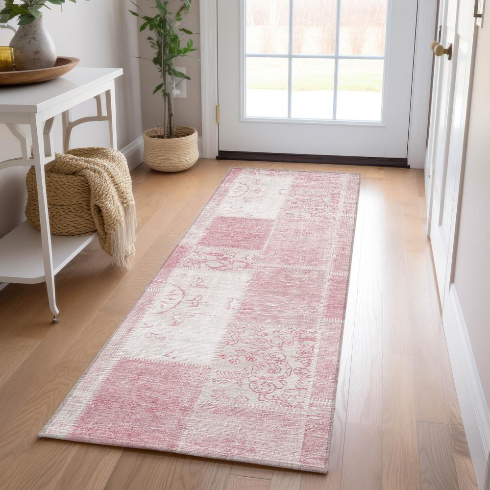 Chantille ACN631 Pink 2'3" x 7'6" Rug. Picture 6