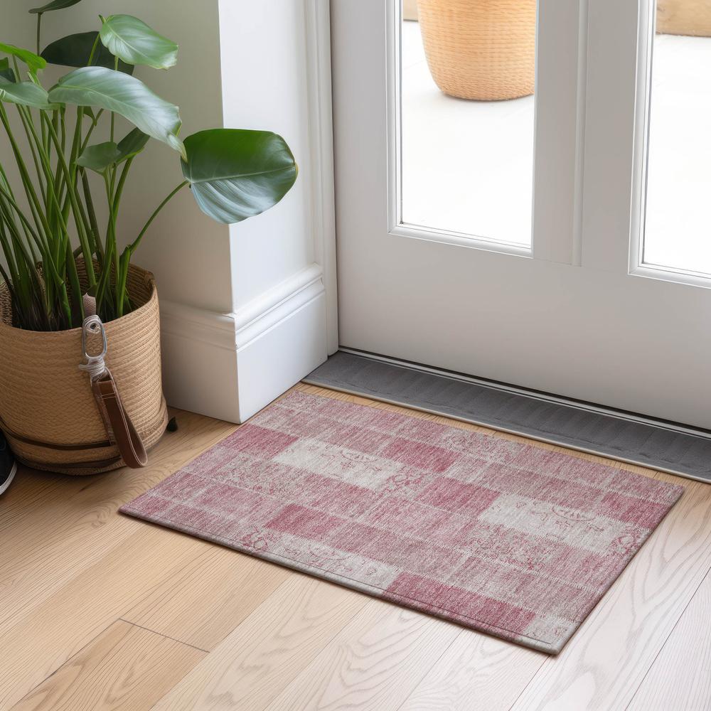 Chantille ACN631 Pink 1'8" x 2'6" Rug. Picture 6