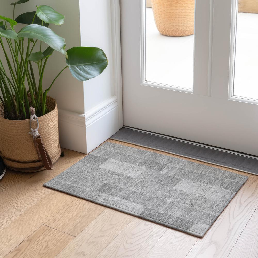 Chantille ACN631 Gray 1'8" x 2'6" Rug. Picture 6
