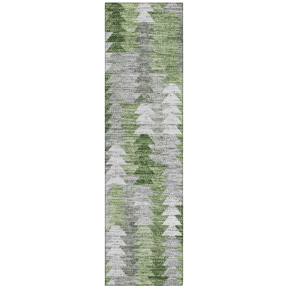 Chantille ACN632 Green 2'3" x 7'6" Rug. Picture 1