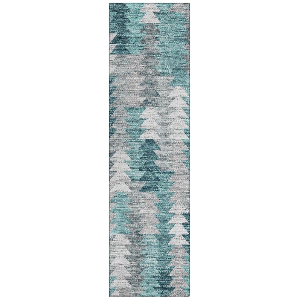 Chantille ACN632 Teal 2'3" x 7'6" Rug. Picture 1