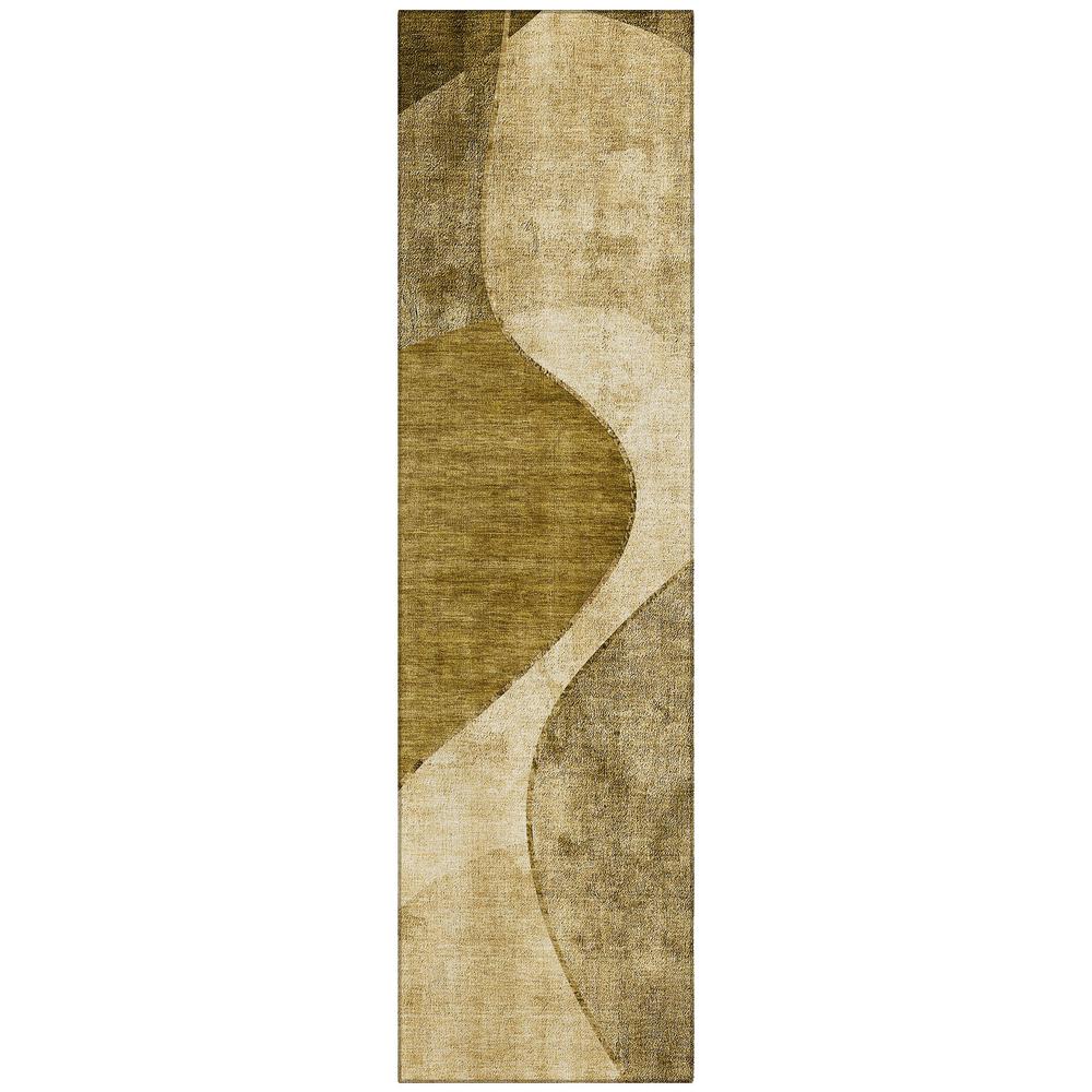 Chantille ACN633 Brown 2'3" x 7'6" Rug. Picture 1