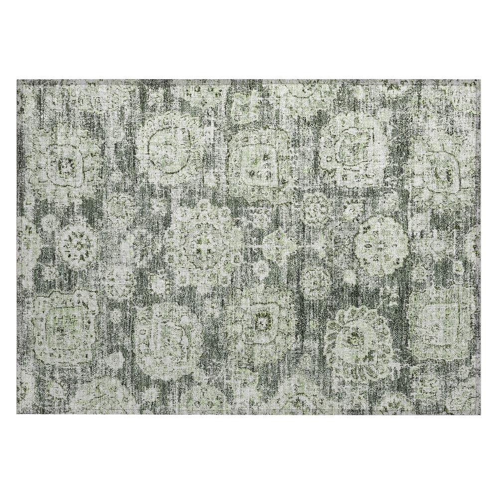 Chantille ACN634 Green 1'8" x 2'6" Rug. Picture 1