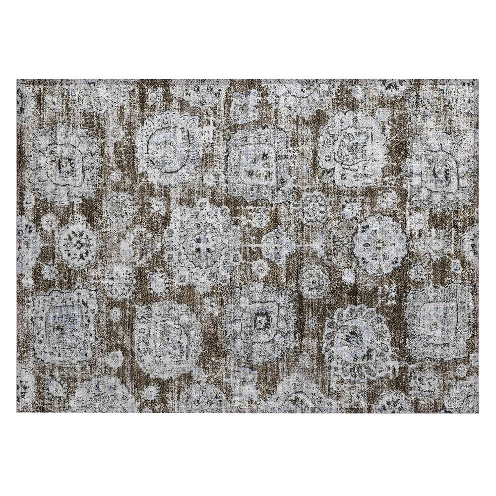 Chantille ACN634 Brown 1'8" x 2'6" Rug. Picture 1