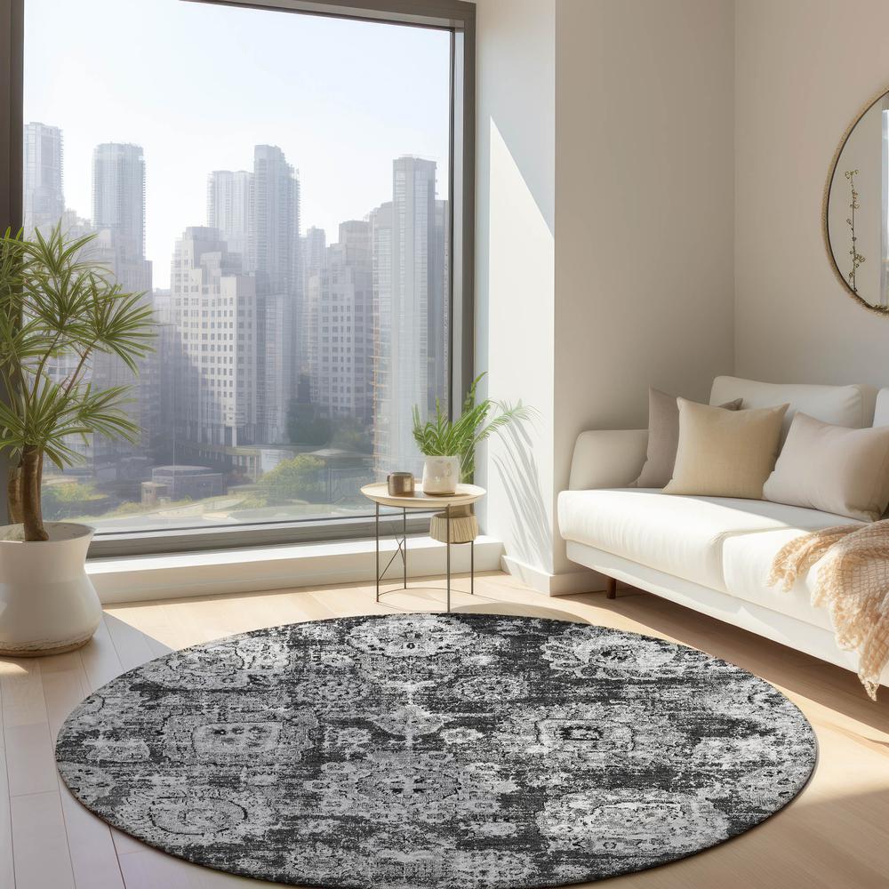 Chantille ACN634 Gray 8' x 8' Rug. Picture 6