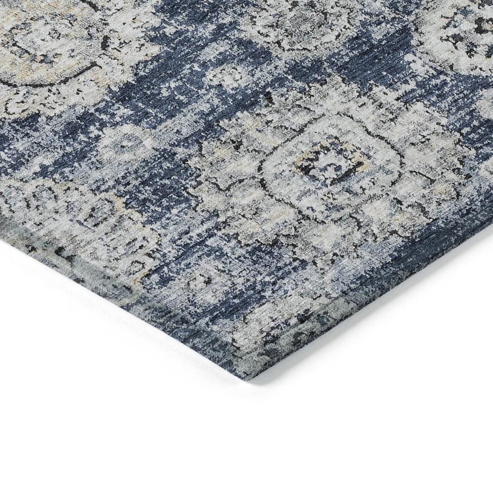 Chantille ACN634 Blue 1'8" x 2'6" Rug. Picture 3