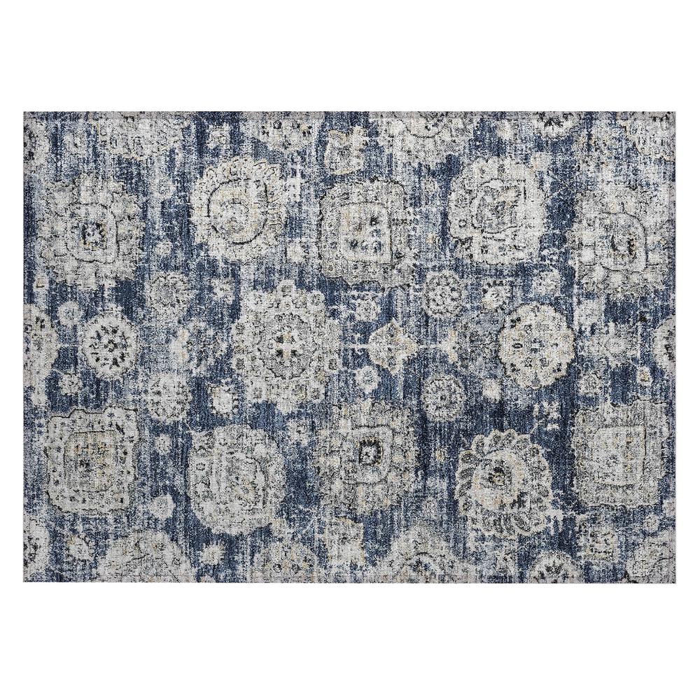 Chantille ACN634 Blue 1'8" x 2'6" Rug. Picture 1