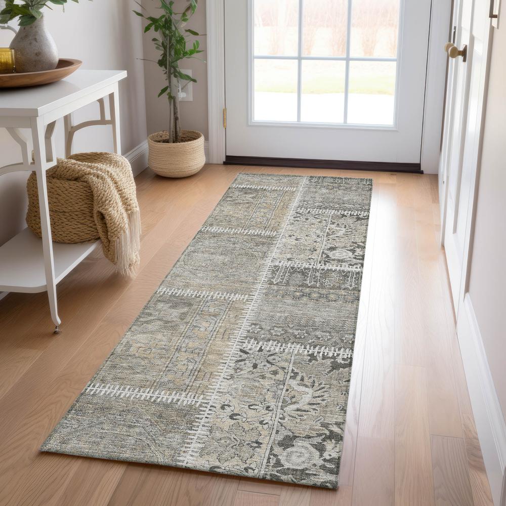 Chantille ACN635 Brown 2'3" x 7'6" Rug. Picture 6
