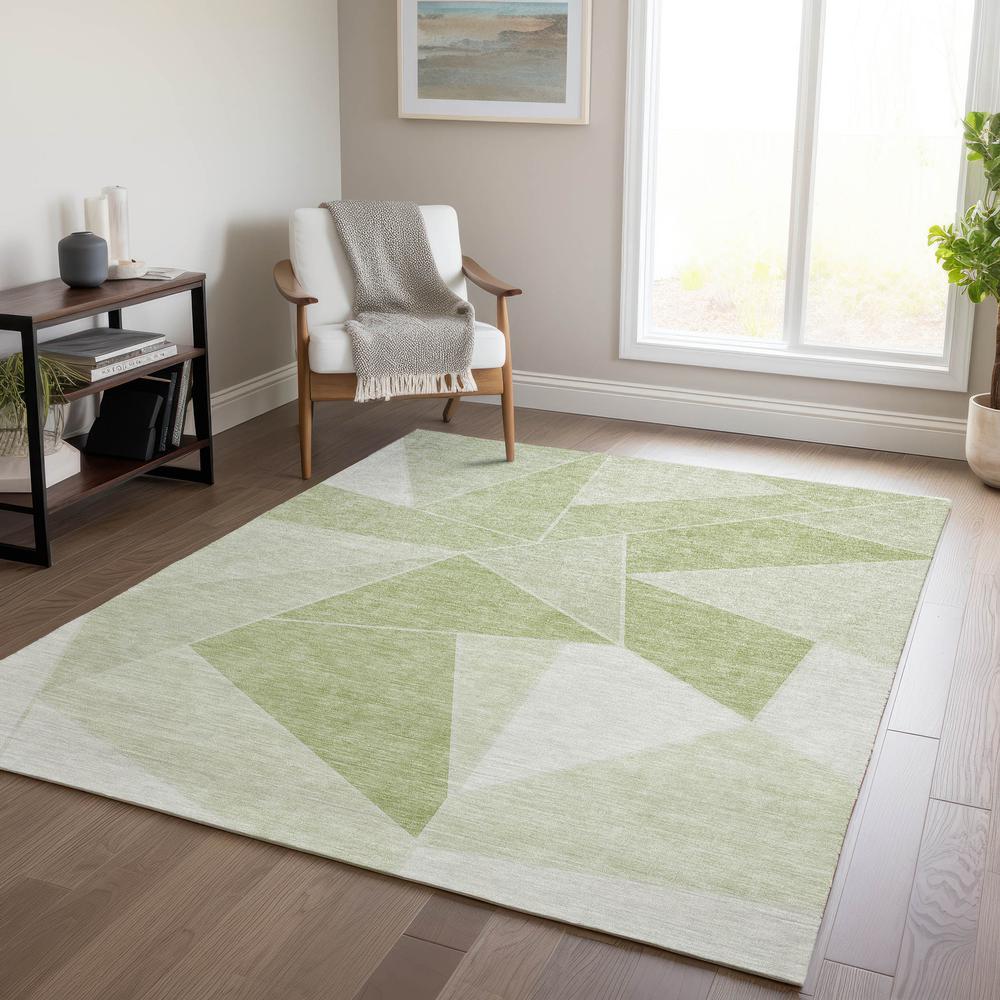 Chantille ACN636 Green 2'6" x 3'10" Rug. Picture 6