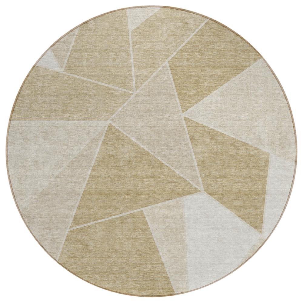 Chantille ACN636 Brown 8' x 8' Rug. Picture 1