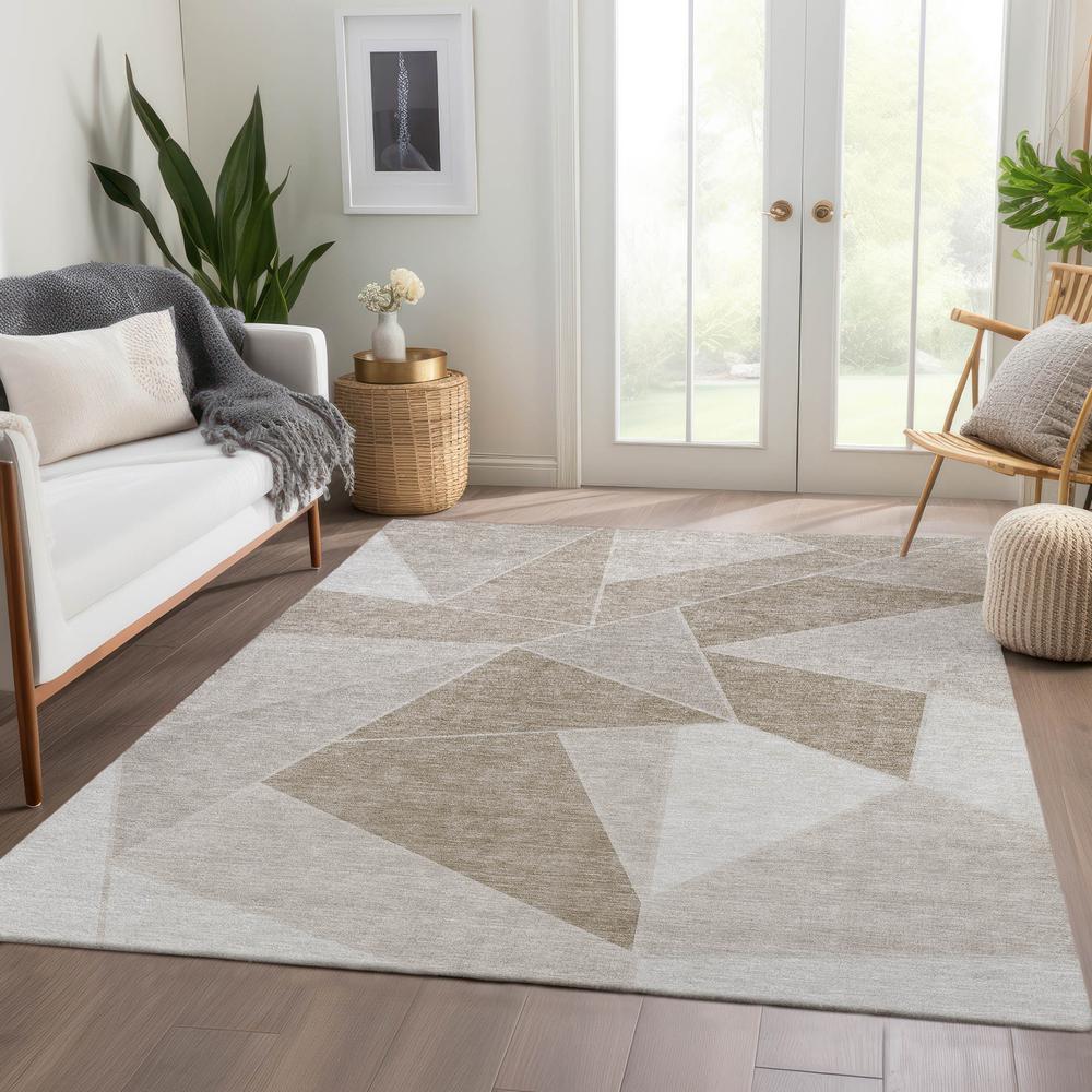 Chantille ACN636 Brown 2'6" x 3'10" Rug. Picture 7