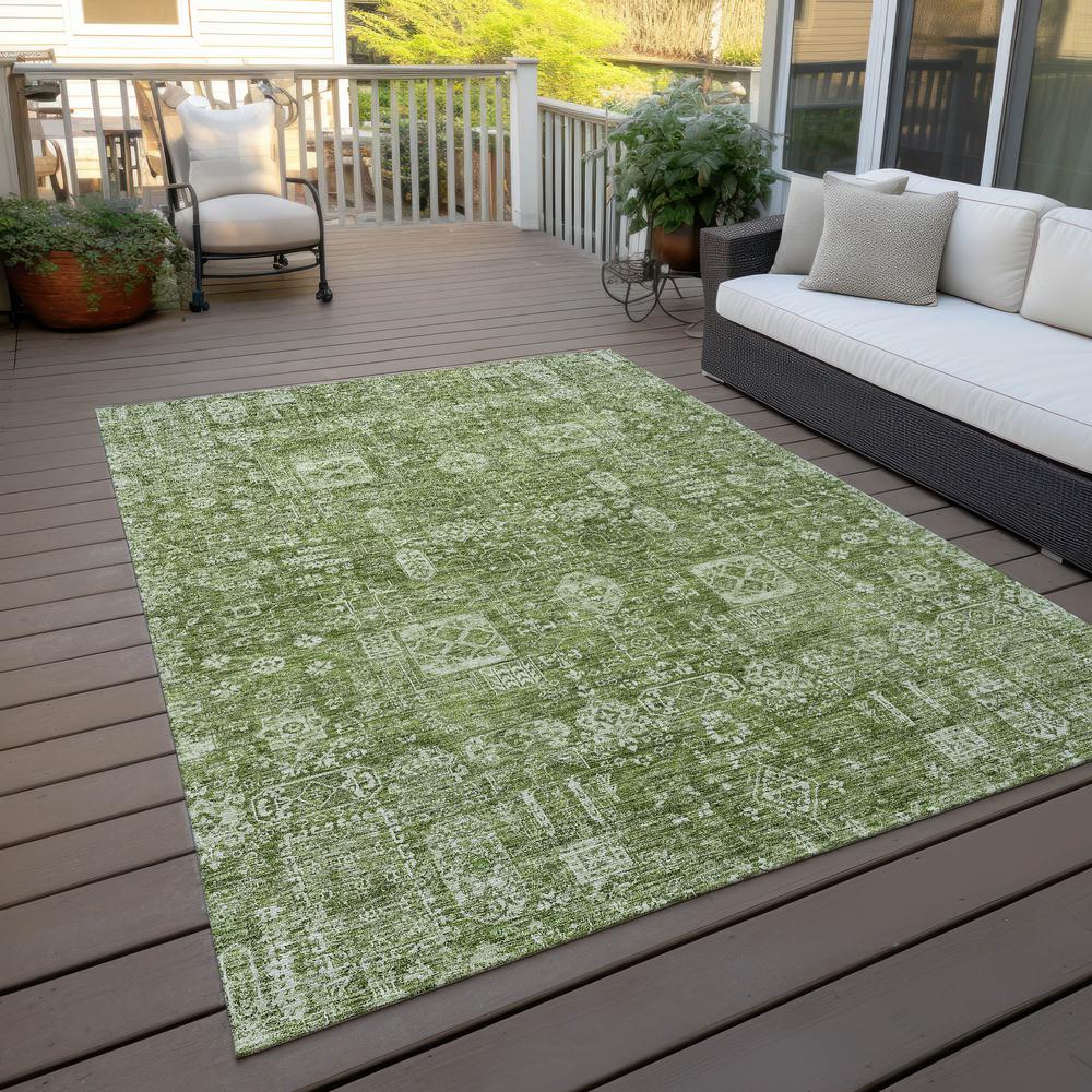 Chantille ACN637 Green 2'6" x 3'10" Rug. Picture 8