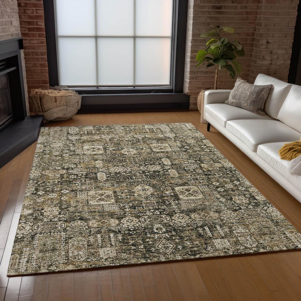 Chantille ACN637 Brown 2'6" x 3'10" Rug. Picture 7