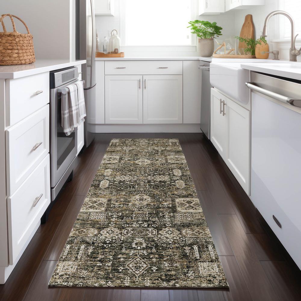Chantille ACN637 Brown 2'3" x 7'6" Rug. Picture 6