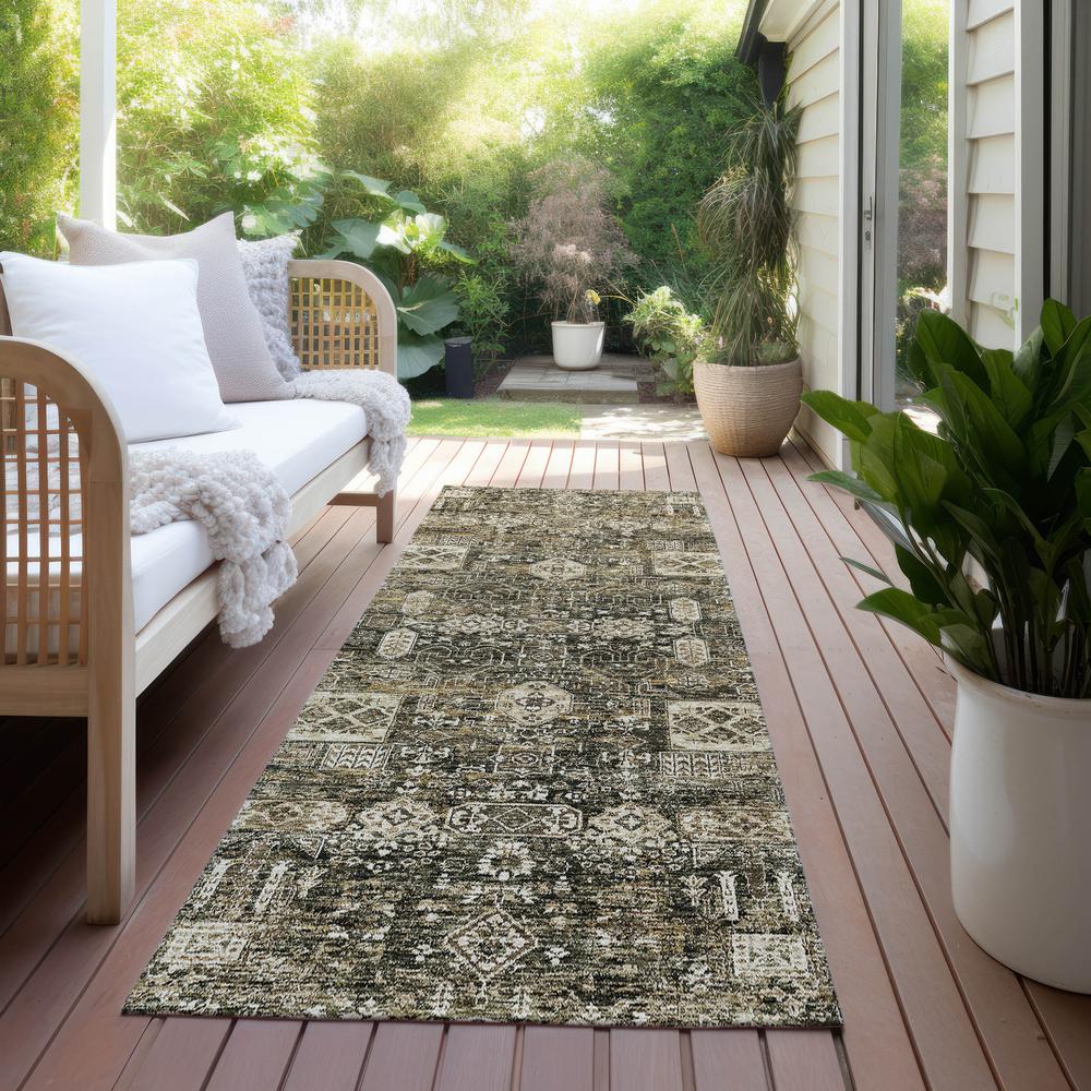 Chantille ACN637 Brown 2'3" x 7'6" Rug. Picture 7