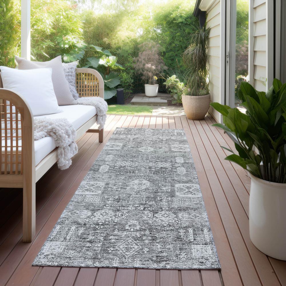 Chantille ACN637 Gray 2'3" x 7'6" Rug. Picture 7