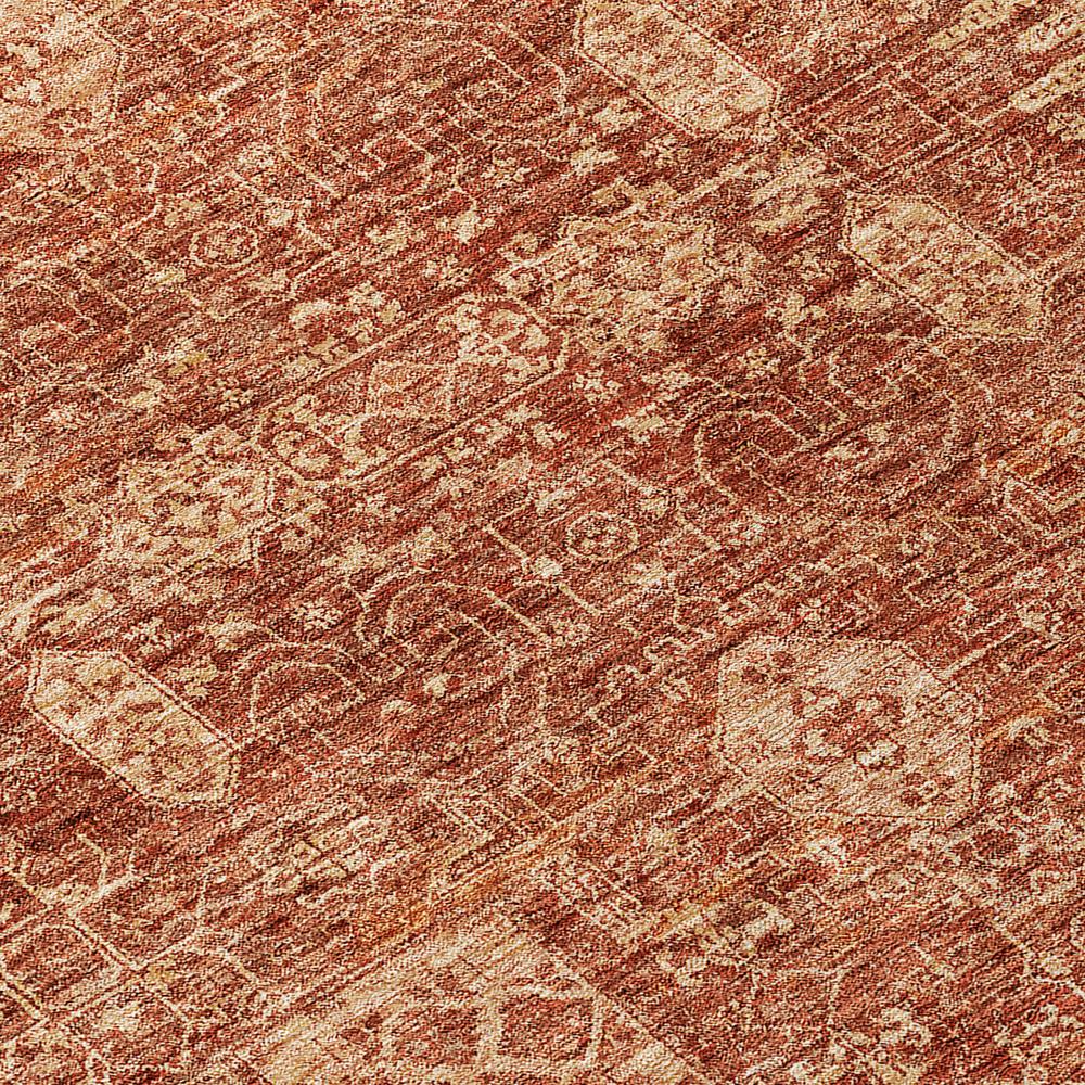 Chantille ACN637 Orange 1'8" x 2'6" Rug. Picture 5