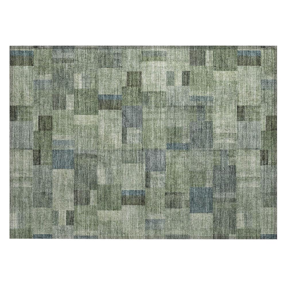 Chantille ACN639 Green 1'8" x 2'6" Rug. Picture 1