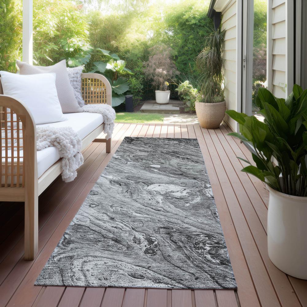 Chantille ACN640 Gray 2'3" x 7'6" Rug. Picture 7