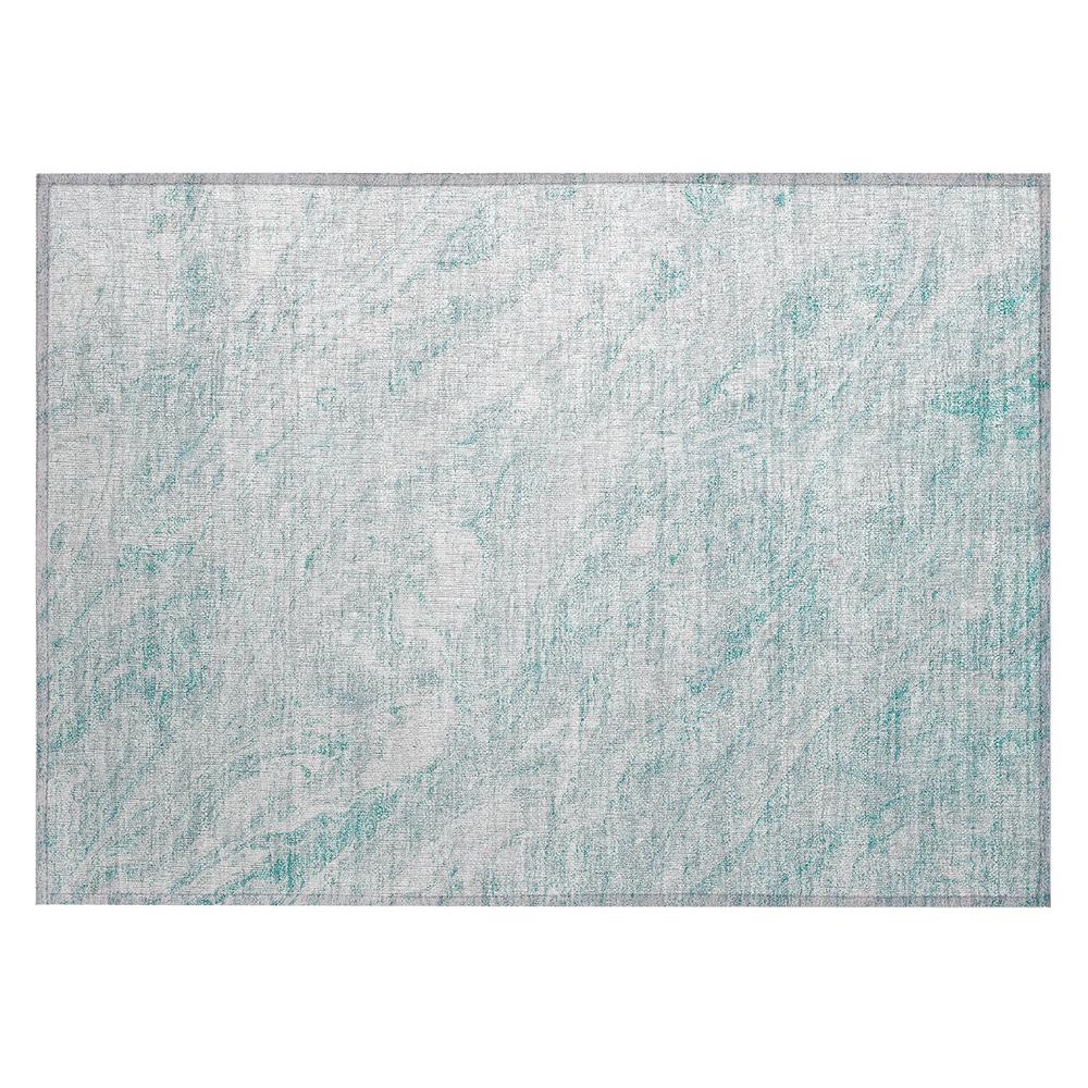 Chantille ACN640 Teal 1'8" x 2'6" Rug. Picture 1