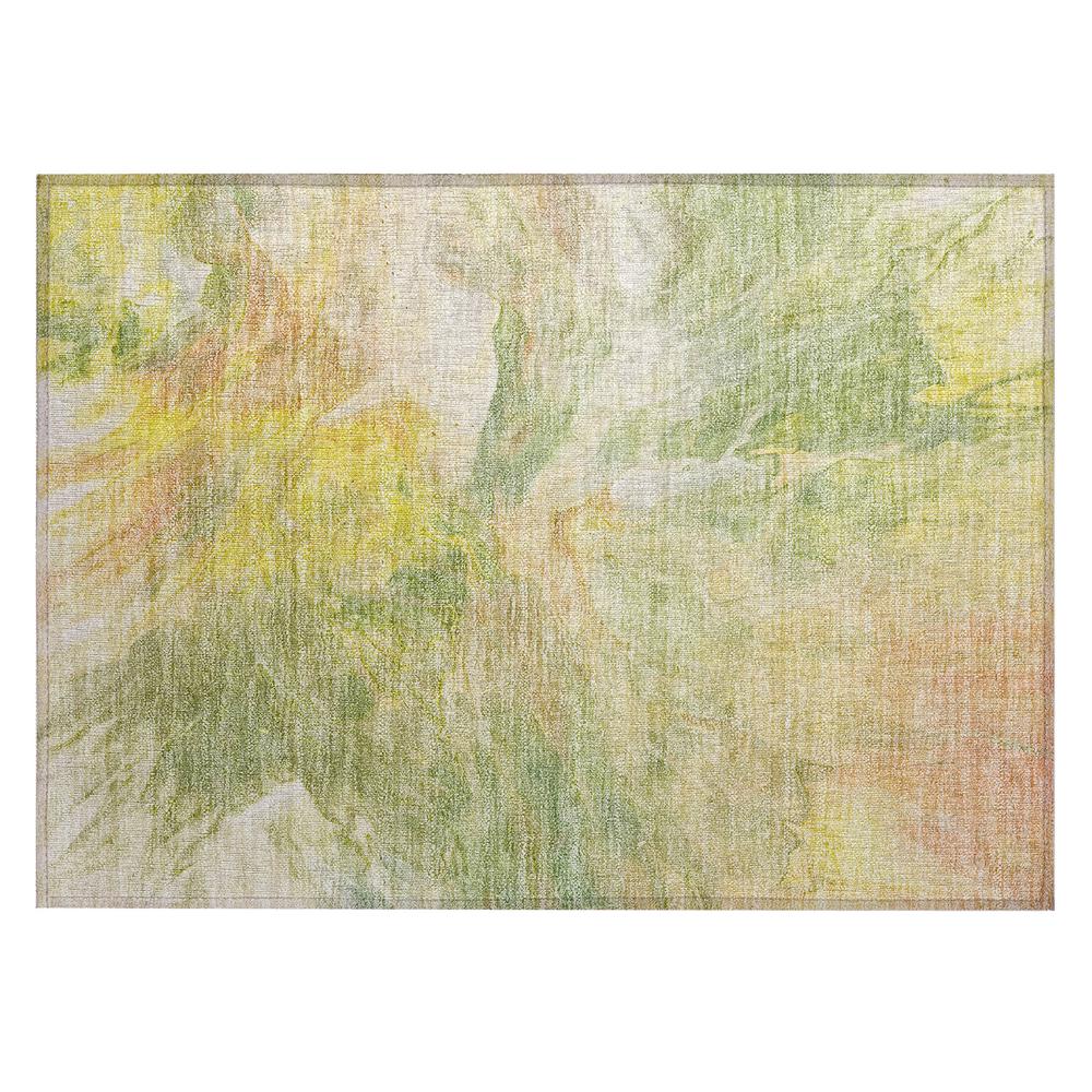 Chantille ACN641 Green 1'8" x 2'6" Rug. Picture 1