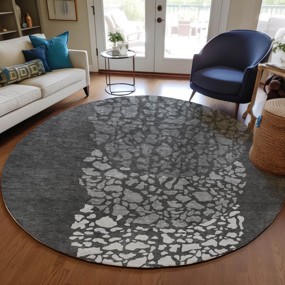 Chantille ACN643 Gray 8' x 8' Rug. Picture 6