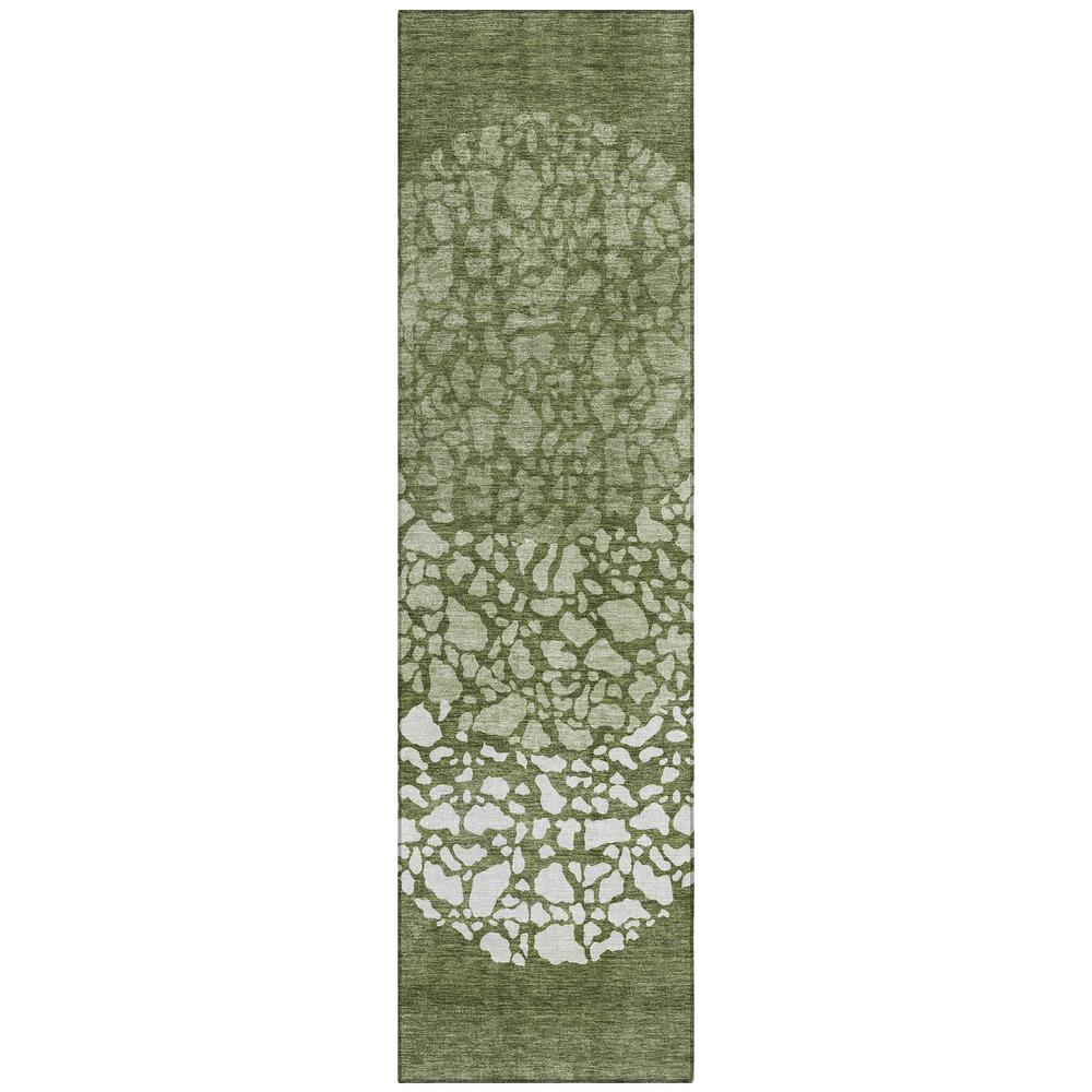 Chantille ACN643 Green 2'3" x 7'6" Rug. Picture 1