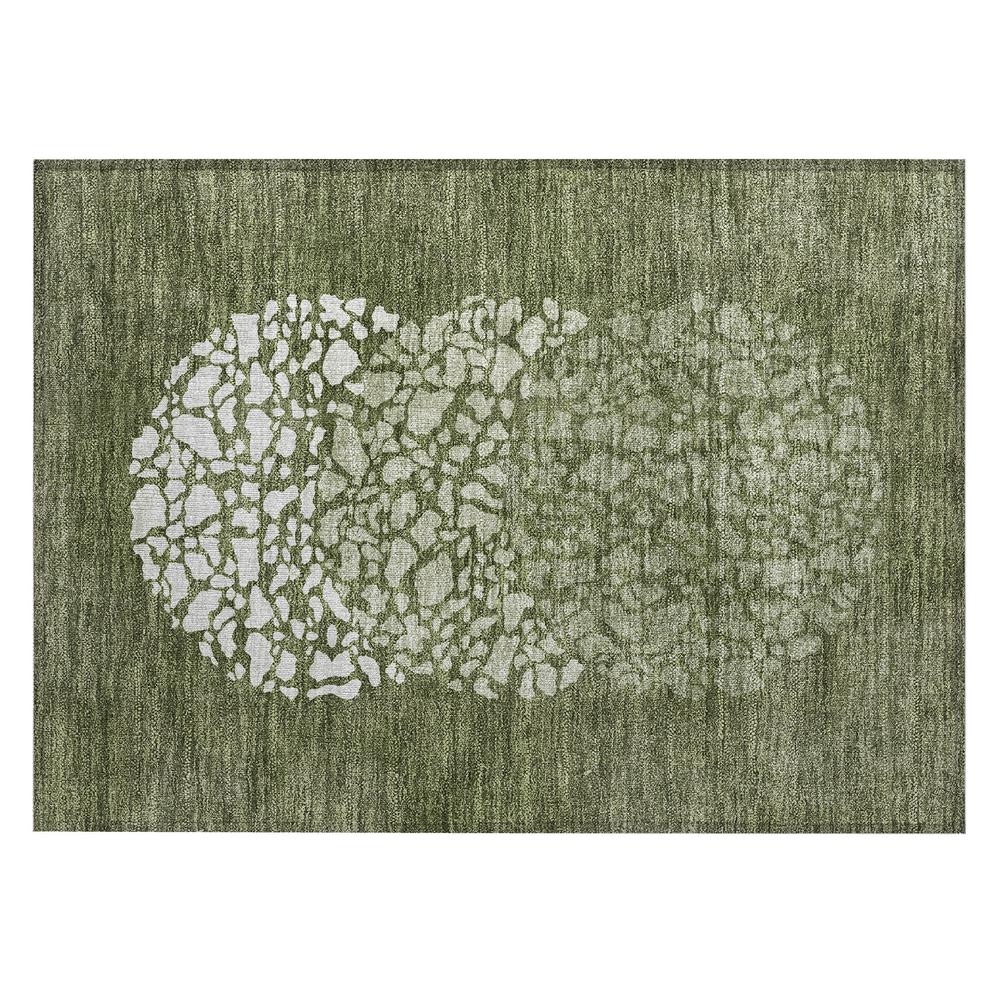 Chantille ACN643 Green 1'8" x 2'6" Rug. Picture 1