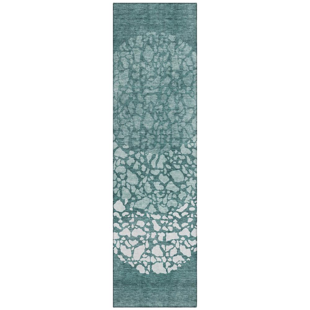 Chantille ACN643 Teal 2'3" x 7'6" Rug. Picture 1
