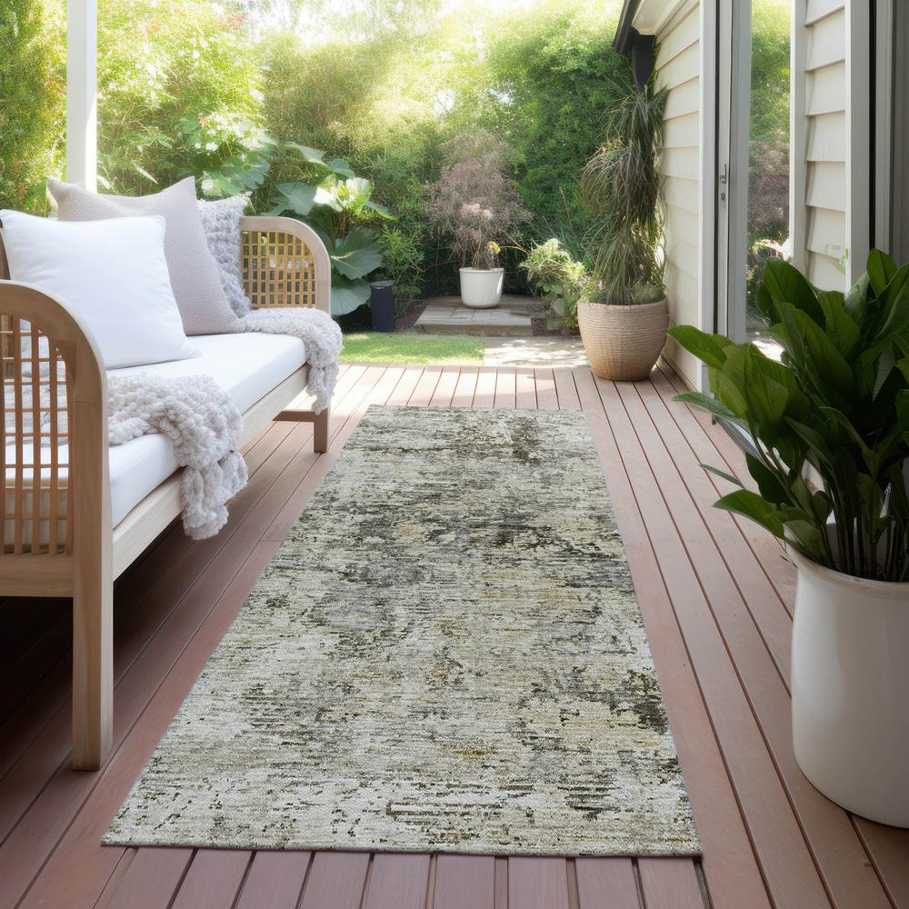 Chantille ACN644 Brown 2'3" x 7'6" Rug. Picture 7