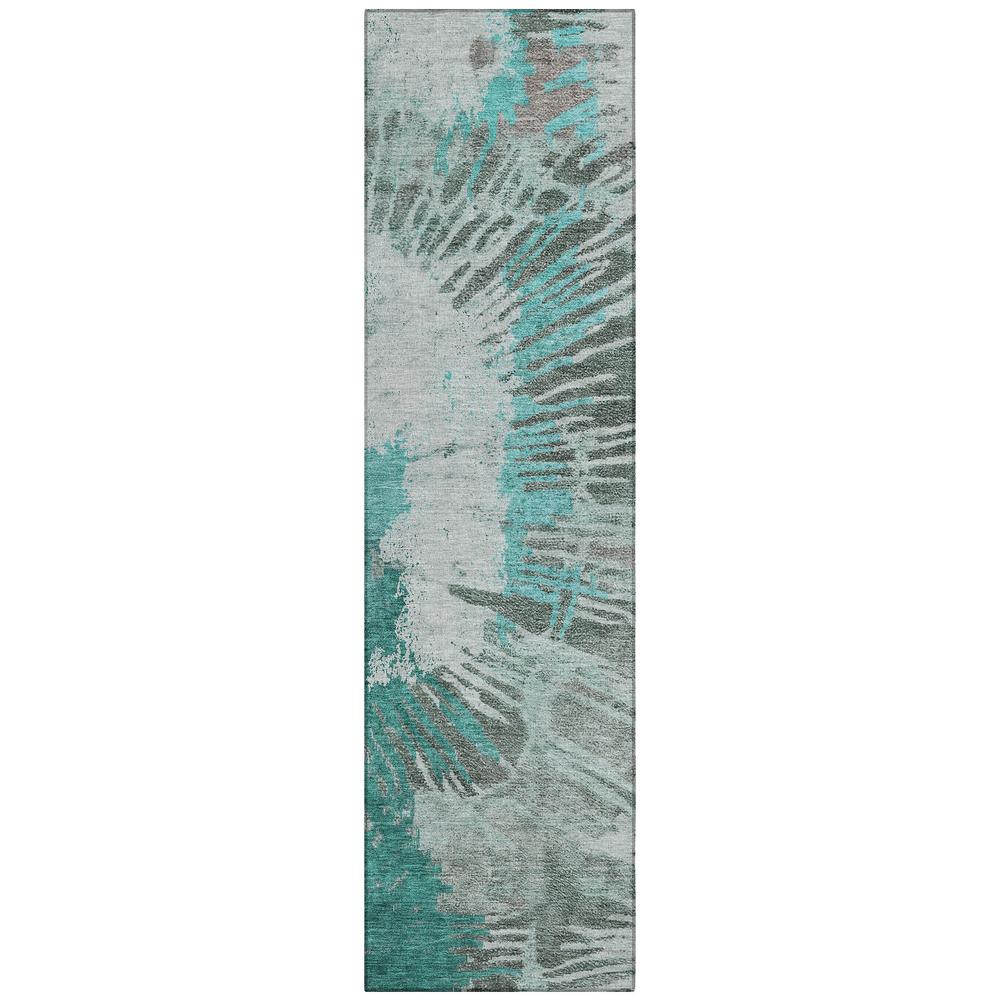 Chantille ACN645 Teal 2'3" x 7'6" Rug. Picture 1