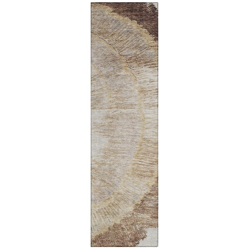Chantille ACN650 Brown 2'3" x 7'6" Rug. Picture 1