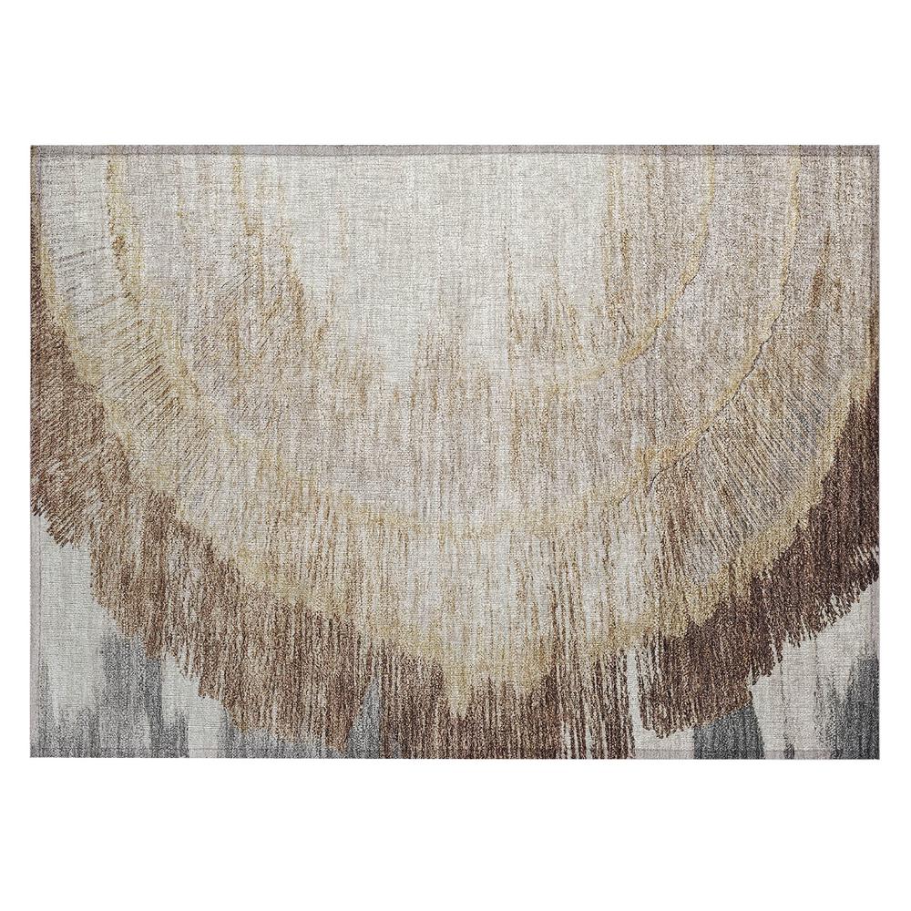 Chantille ACN650 Brown 1'8" x 2'6" Rug. Picture 1
