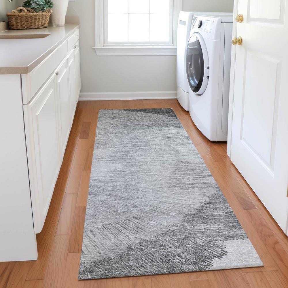 Chantille ACN650 Gray 2'3" x 7'6" Rug. Picture 6