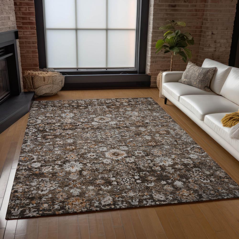 Chantille ACN651 Brown 2'6" x 3'10" Rug. Picture 7