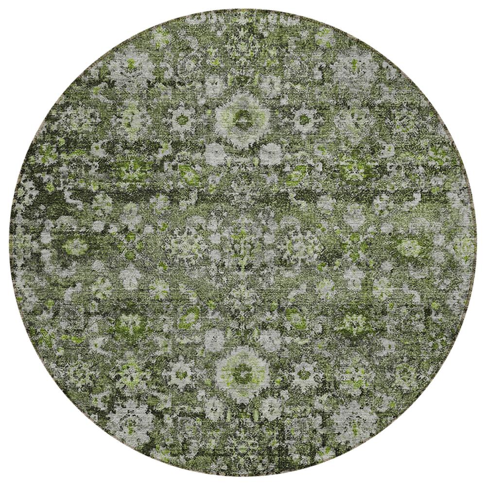 Chantille ACN651 Green 8' x 8' Rug. Picture 1