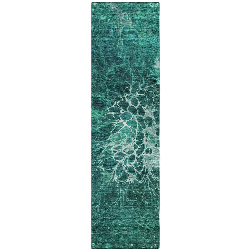 Chantille ACN652 Teal 2'3" x 7'6" Rug. Picture 1