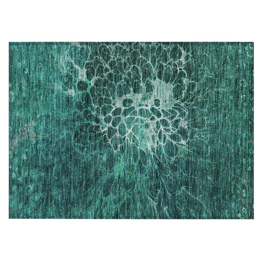 Chantille ACN652 Teal 1'8" x 2'6" Rug. Picture 1
