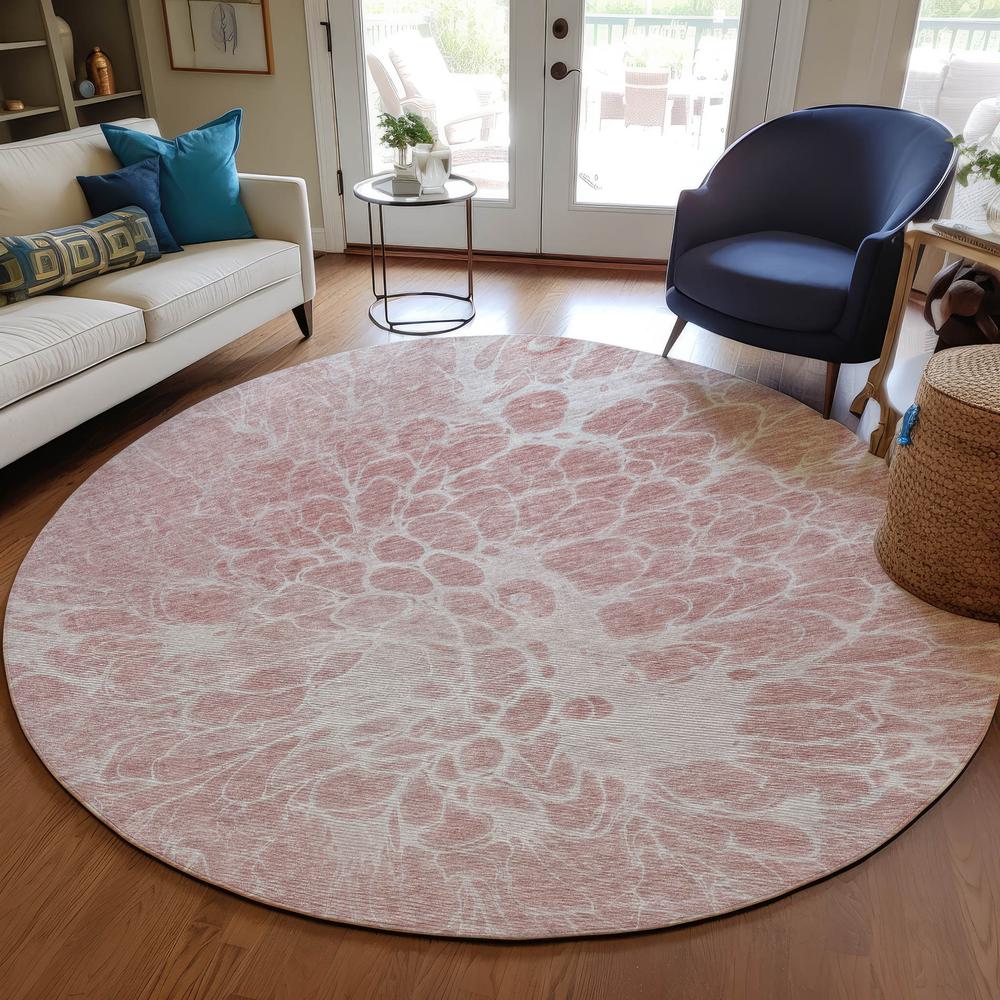 Chantille ACN653 Pink 8' x 8' Rug. Picture 6