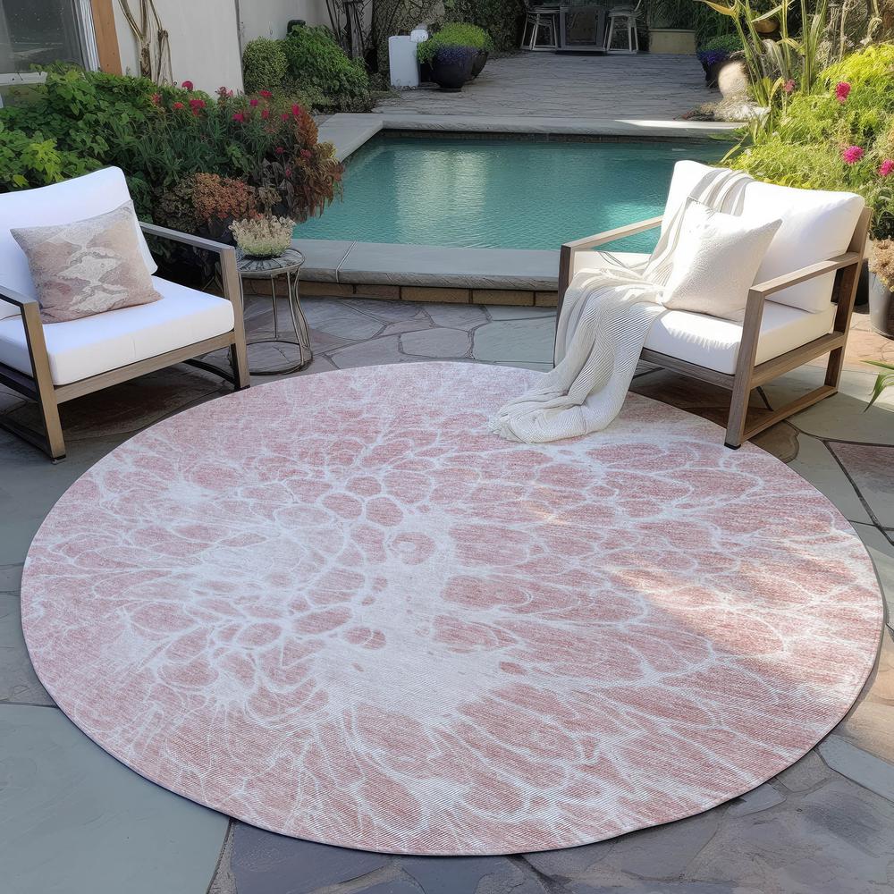 Chantille ACN653 Pink 8' x 8' Rug. Picture 7