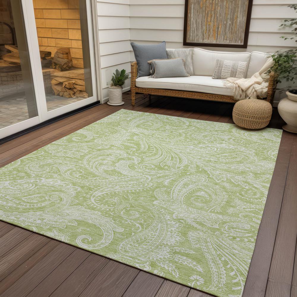 Chantille ACN654 Green 2'6" x 3'10" Rug. Picture 9