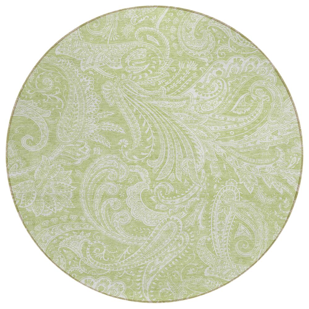 Chantille ACN654 Green 8' x 8' Rug. Picture 1